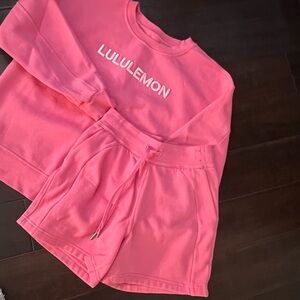 Lululemon Athletica Pink Athletic Shorts